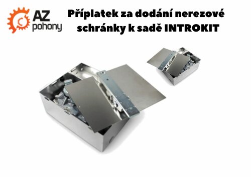 Příplatek za dodání nerezových schránek k sadě INTROKIT